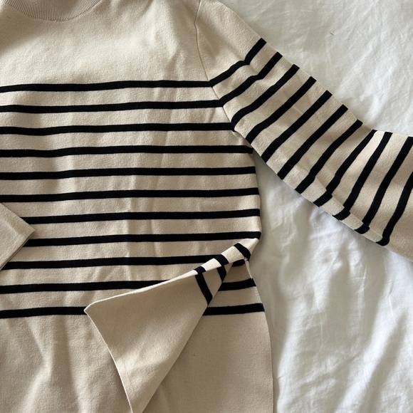 Striped tunic sweater - Picture 1 of 3